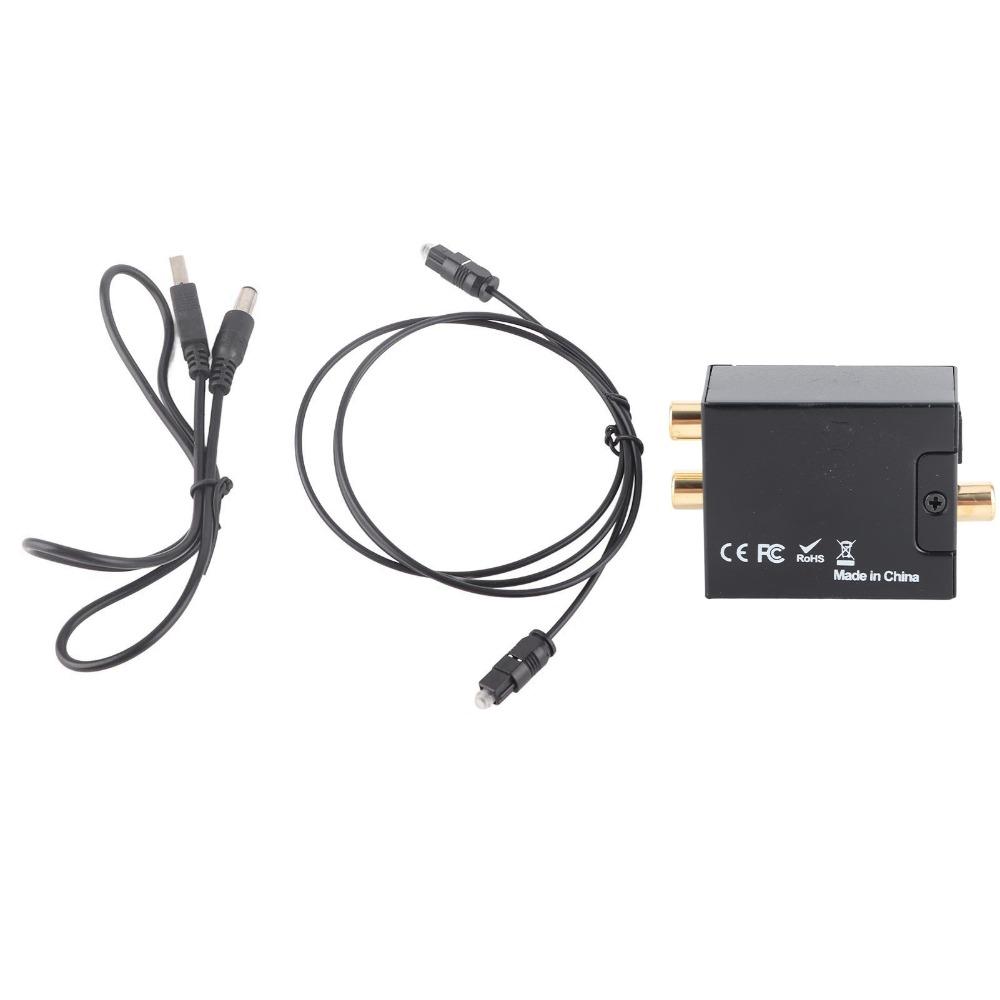 RCA Output Digital Audio Converter Coaxial /Optical Input Coaxial To Analog Converter For Computer