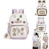 Capybara School Bag For Kids With Large Capacity And Cartoon Design For School Use