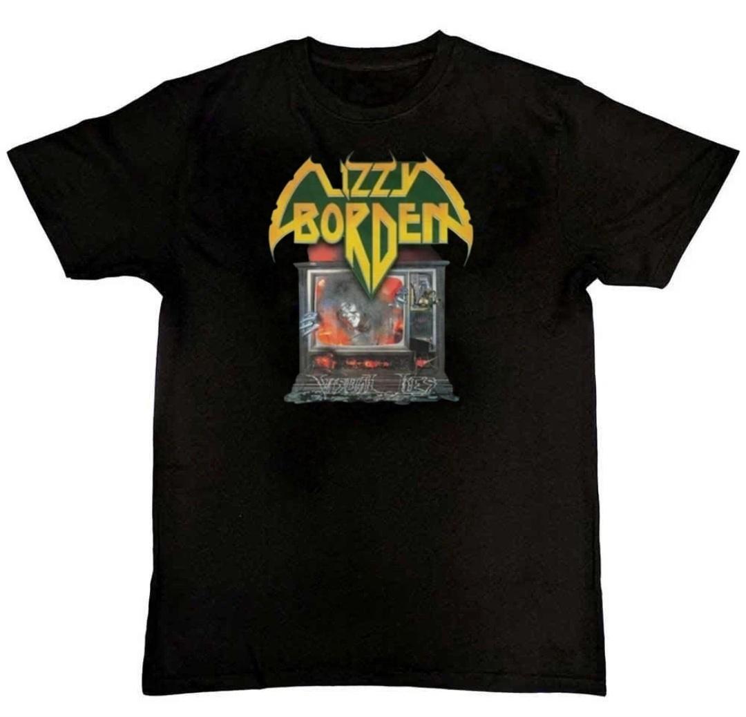 Lizzy Borden Visual Lies Graphic Print Mens T-Shirt S