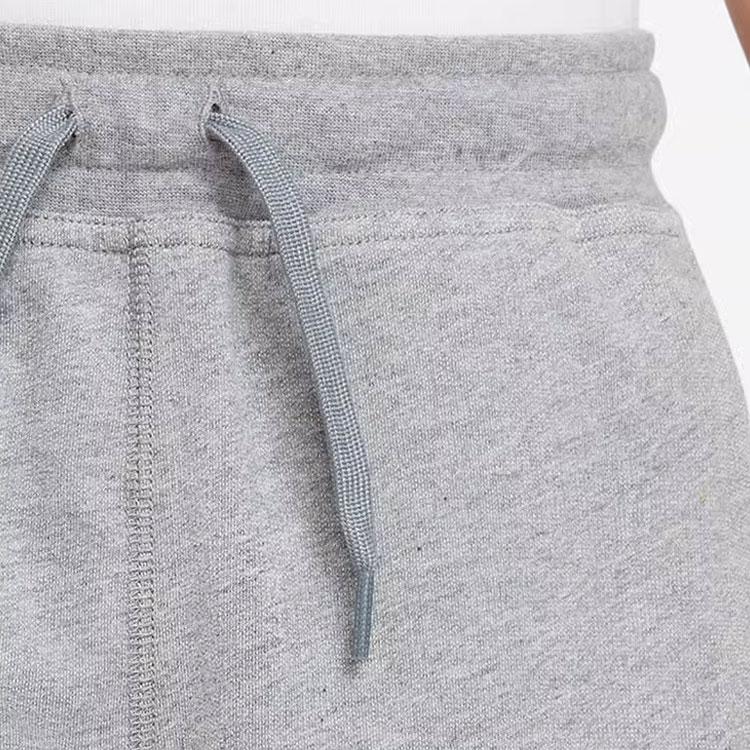 Nike Sports Casual Logo Five-Point Shorts Kids Shorts Gray AT3070-091