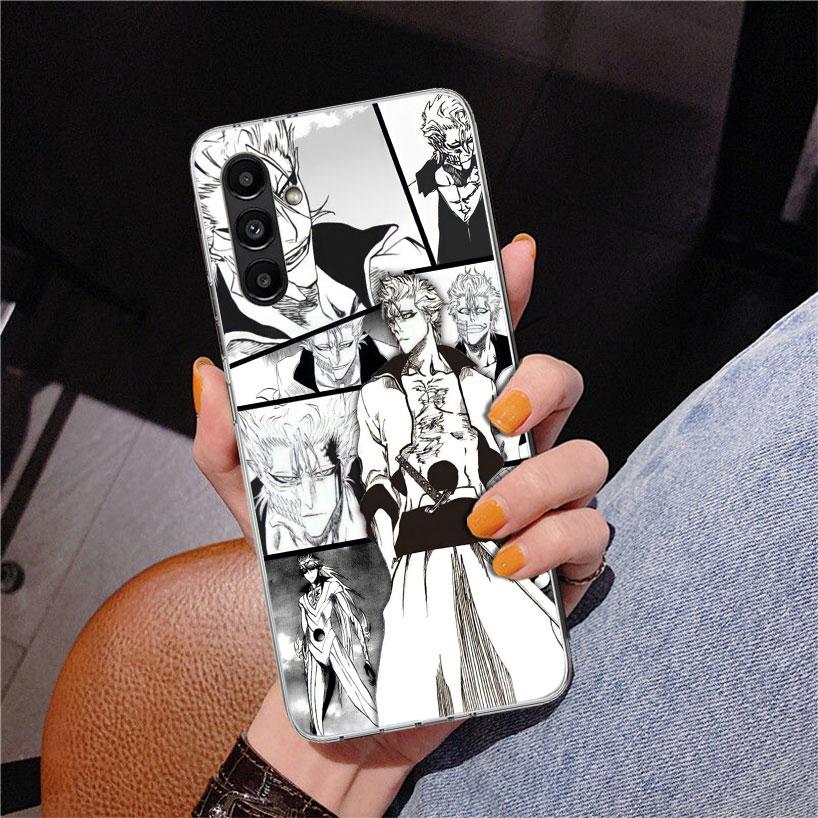 Grimmjow 6 Bleach Phone Case For Samsung Galaxy A17 A16 A15 A14 A13 A57 A56 A55 A54 A53 A37 A36 A35 A34 A33 A26 A25 A24 A23 Gala