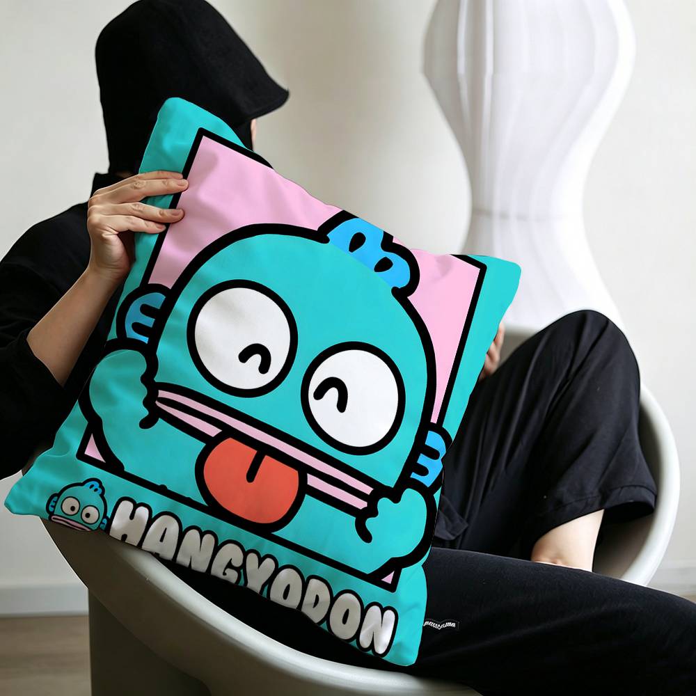 HHangyodon PU Pillow Cover for Bedroom Room and Living Room Sofa Decorative Cushion Cover