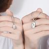 Fashion Love Couple Necklace Men and Women Heart Shaped English Letters Forever Love Tangled Chain Wedding Gift