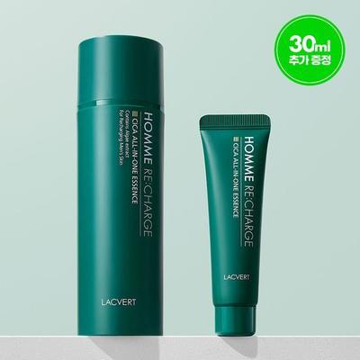 Laquevert Homme Recharge Cica All-in-One Essence 150ml Special (+30ml Free)