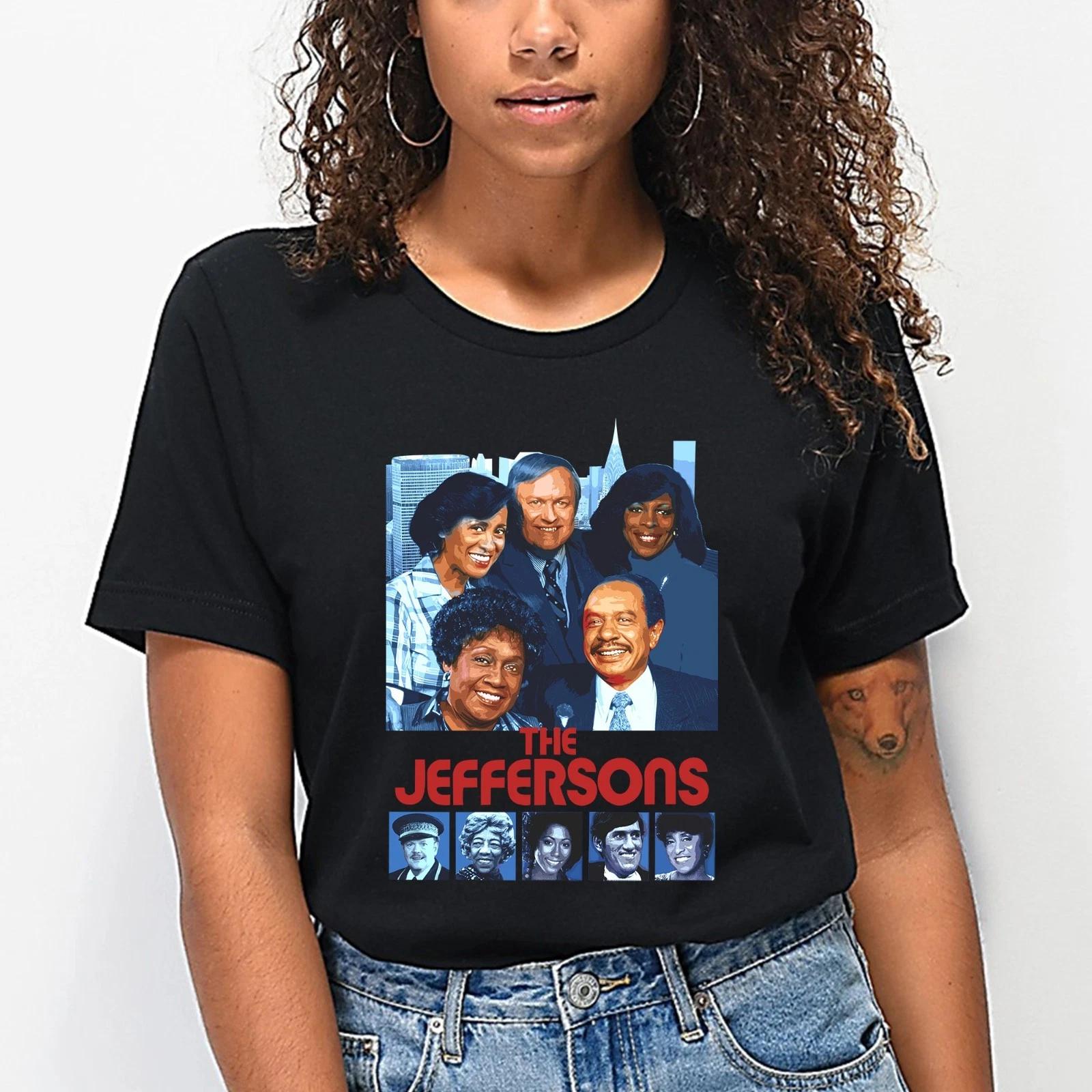 Retro The Jeffersons TV Show T-shirt, Nostalgia Black Sitcom Tee for Fans 3XL