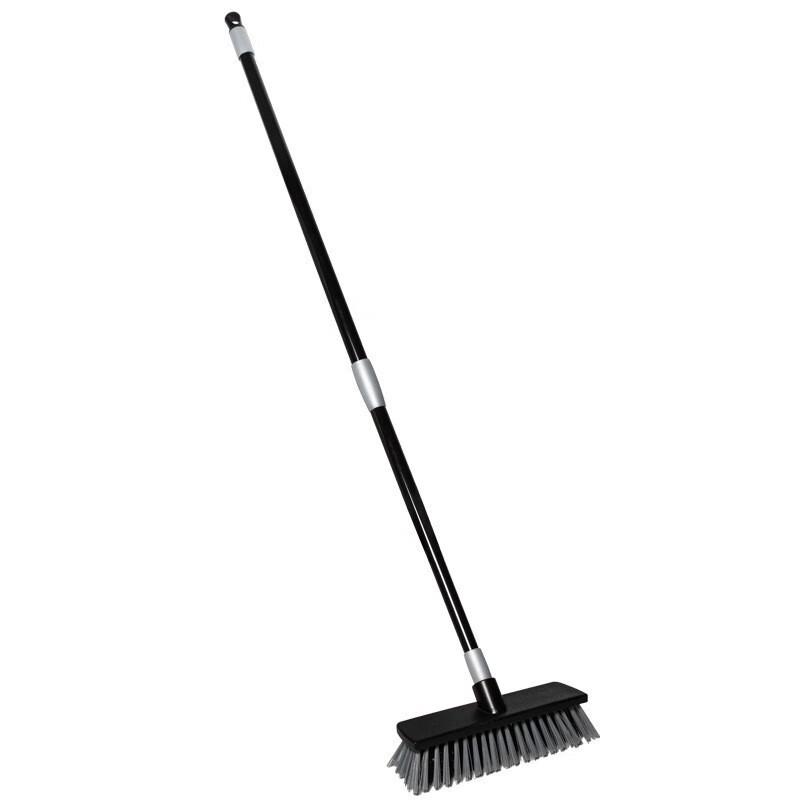 Yigongding Large Stiff-Bristle Long-Handle Floor Cleaning Brush