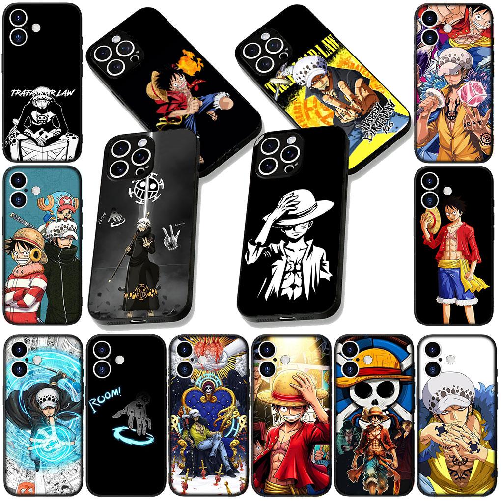 Cover for Motorola Moto G86 G14 G35 G34 G45 G55 G64 G75 G85 G24 G15 G54 G57 Power Case Trafalgar D Water Law One Luffy Piece