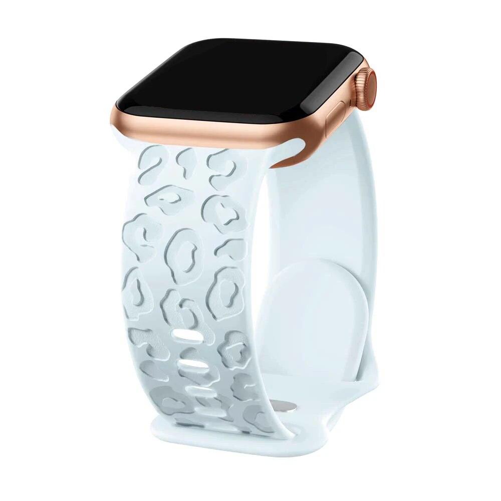 Λουράκι για Apple Watch Band 45mm 44mm 42mm 41mm 40mm 49mm 40 mm Χαραγμένο βραχιόλι correa iwatch series ultra 2 9 7 se 3 6 8 5 4