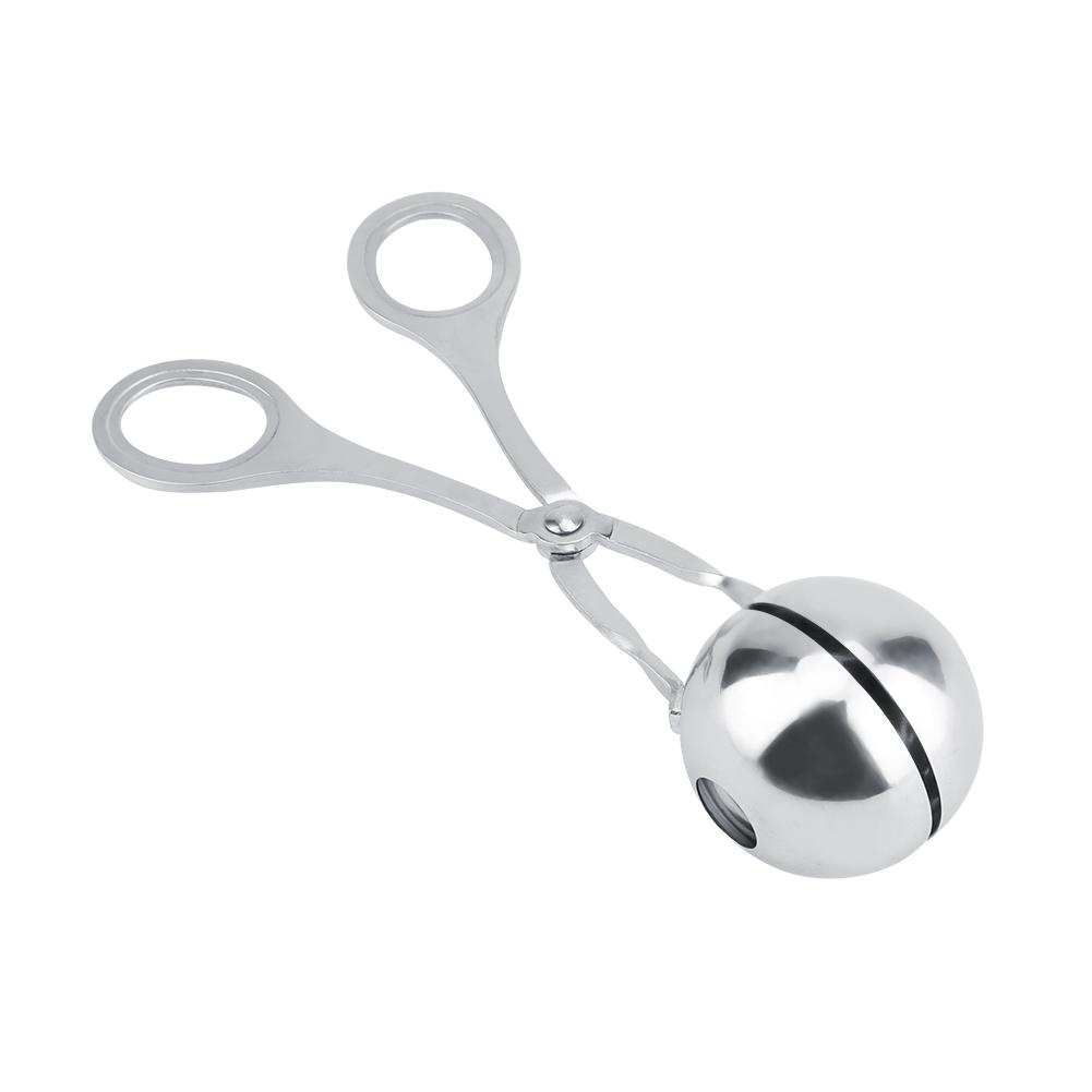 

Stainless Steel NOn sticky Meatballs Rice Balls Clip Maker Kitchen Tool L 120x60x0.3cm / 47.2x23.6x0.1in