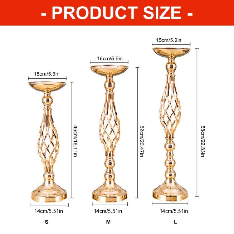 Elegant Metal Flower Arrangement Stand,Flower Stand Wedding Centerpieces for Table Decorations Metal Flower Vase Gift