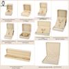 Velvet Jewelry Box for Rings, Pendants, Bracelets & Necklaces with Rounded Corners - Customizable Logo Option