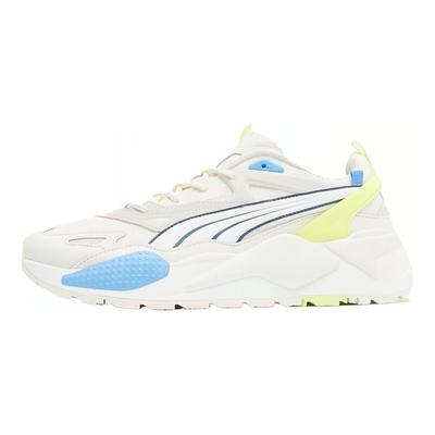 RS-X Efekt Weiß Blau Neon Gelb Unisex Sneaker 390048-02