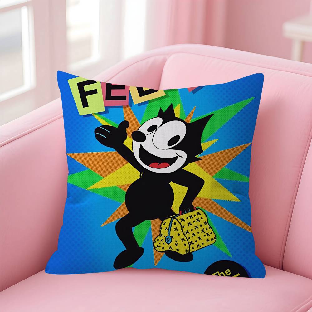 Film FFelix CLASSIC die Katze Kissenbezug Kissenhülle Polster Sofa Wurfkissen Heimdekoration Kissenbezug