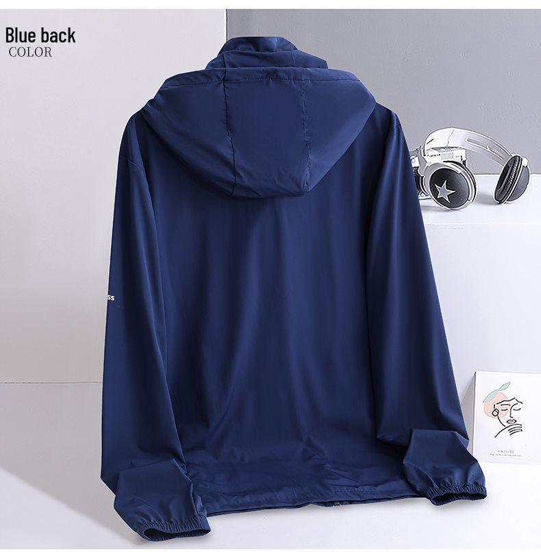 Men's 2026 Summer UV Protection Ice Silk Fishing Jacket - Breathable UPF50+ Sunscreen Outerwear