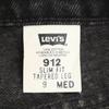 Levi's 90er 10912 Alte Orange-Tab Knopfleiste 219 Nachgefärbte Jeanshose M Herren Gebraucht