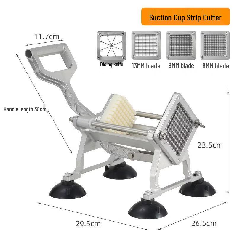 JingJingRS Manual Commercial Potato French Fry Slicer
