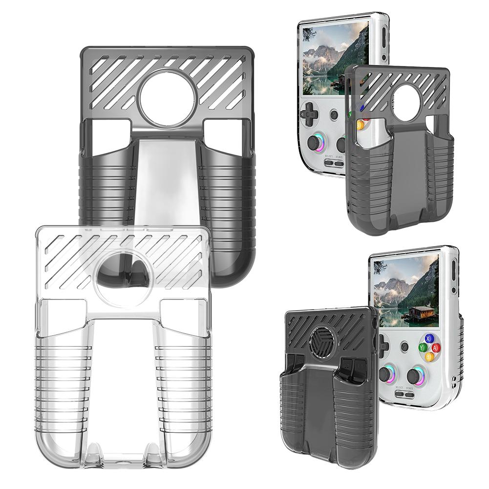 For Anbernic Rg406V Transparent TPU Case Scratch Resistant and Drop Resistant Handheld Console Transparent Protective Soft Shell