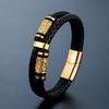Europe, America, Men's Weaving Leather Bracelet, Double-Layer Viking Fashion Bracelet Trendy Men's Jewelry 2026