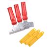 Telescopic Glass Wall and Floor Scraper with Blade for Seam Cleaning and Degumming