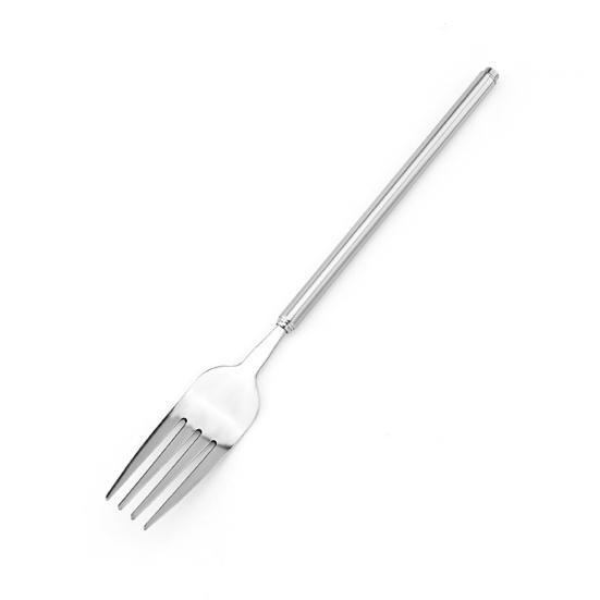 Telescopic Stainless Steel Fork And Spoon Long Handle BBQ Cutlery Portable Utensils for Outdoor Camping