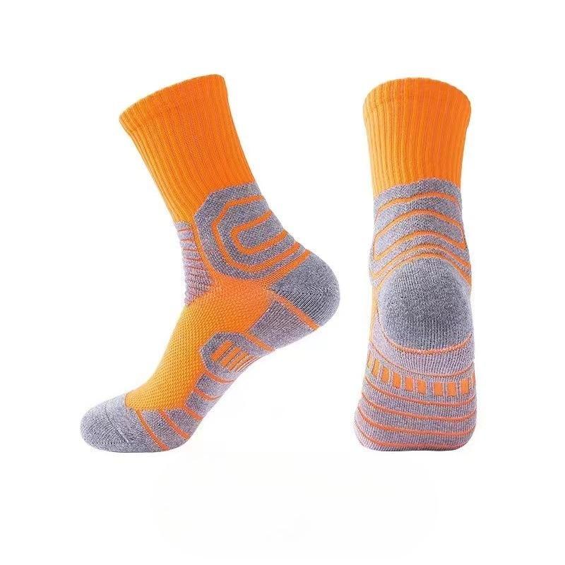 Herren Frühling und Herbst Professionelle Basketball Sport Tide Schweißabsorbierend Atmungsaktiv Rutschfest Schlauchsocken