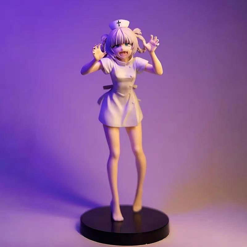 18cm Anime Call Of The Night Nanakusa Nazuna Vampire Nurse PVC Action Figure Collection Model Doll Ornaments Toys Gift