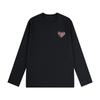 Women's 2025 American Style Pure Cotton Long-Sleeve T-Shirt: Loose Fit, Ideal for Autumn/Winter.