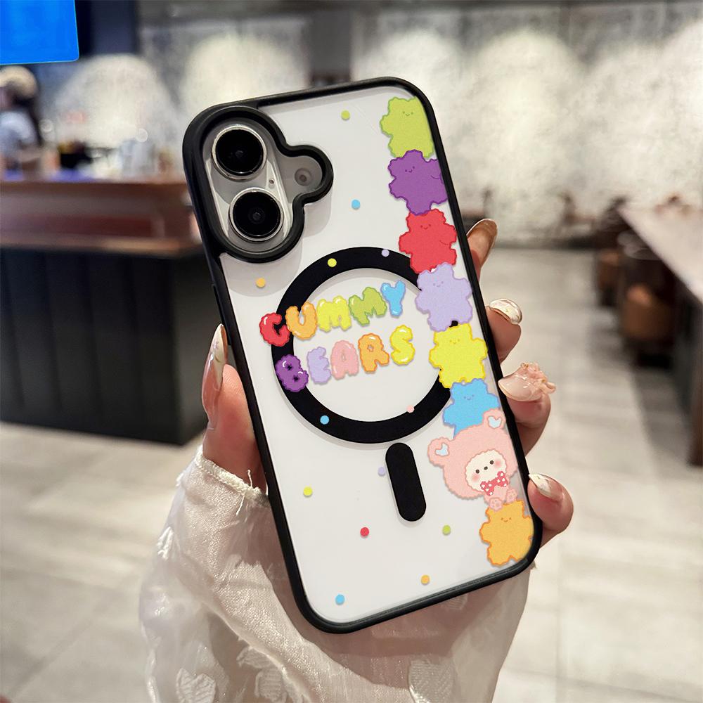 

A Whole Row Of Flowers For Magnetic Phone Case For IPhone 17 Air 16 15 14 13 12 11 Pro Max Magsafe Cover Case Funda Bumber iphone 12 Pro