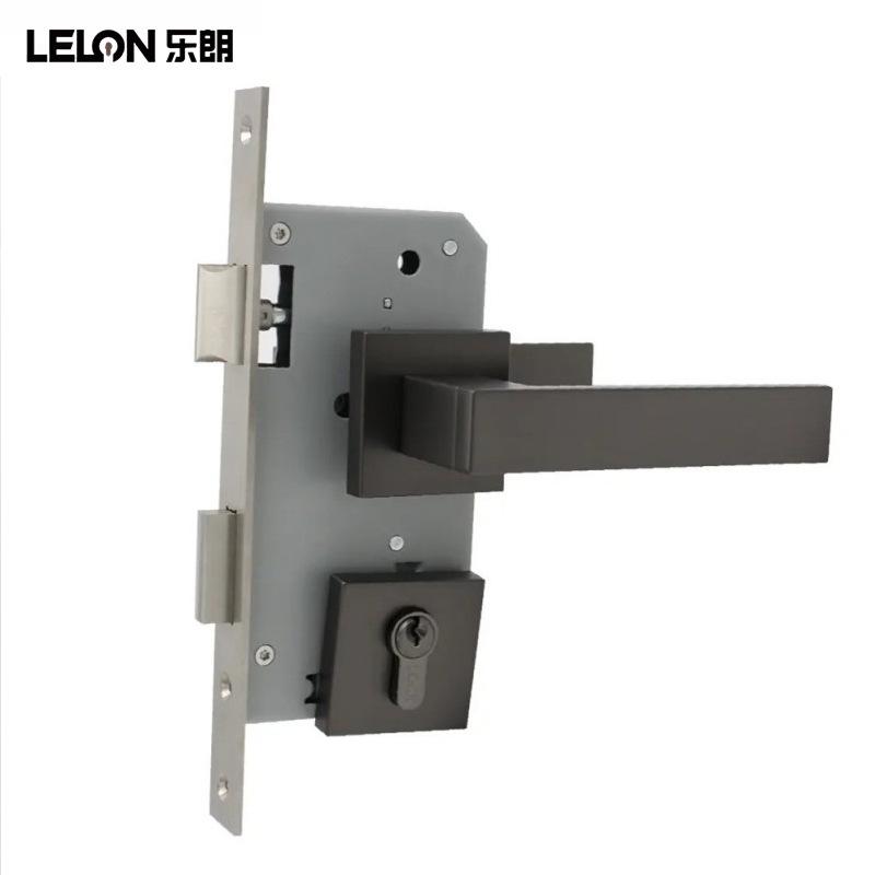 Custom Magnetic Silent Square Interior Door Handle Lock