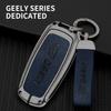 Zinc Alloy Leather Car Key Case For Geely Emgrand X7 Ex7 Gt Gc9 Emgrand 7 Gx3 Atlas Gs Nl3 Key Fob Car Key Key Case