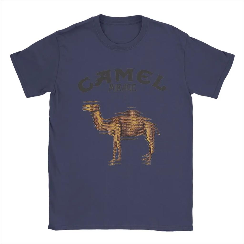 Men's T-Shirts Camels Mirage Band Funny Pure Cotton Tees Short Sleeve T Shirts O Neck Tops Big Size