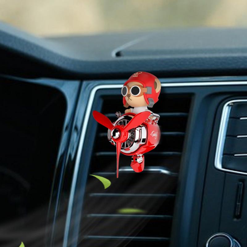 Car Air Freshener Odor Eliminator Rotating Auto Air Outlet Oil Diffuser Car Odor Eliminator Air Freshener Long-Lasting Car