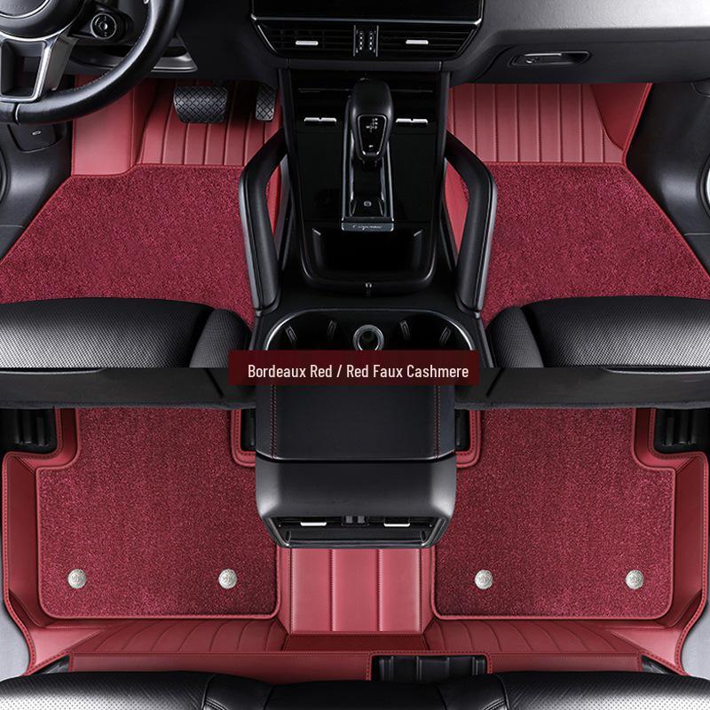 Ideal L6 Leather Floor Mats - Full Coverage, Carpet-Style Interior Protection