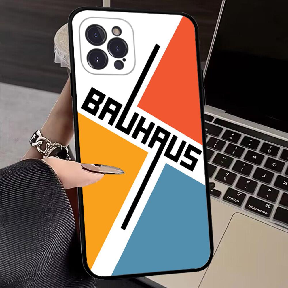Geometric Bauhaus Art Phone Case for iPhone 15 8 7 6 6S Plus X SE 2020 XR XS 14 11 12 13 Mini Pro Max Mobile Case
