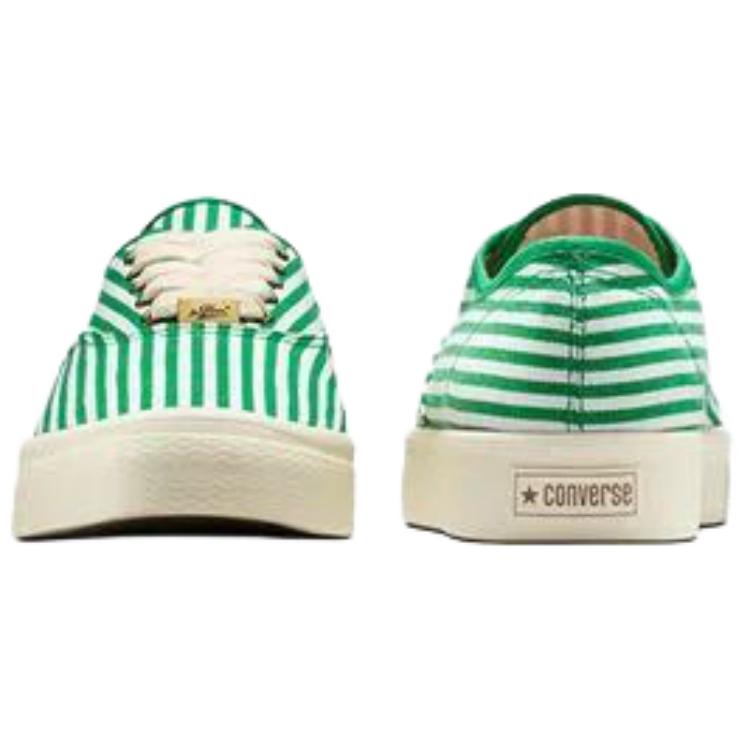 Tyler, The Creator X Converse Naut-1 Comfortable and Versatile Durable Low-top Canvas Shoes Unisex Green and White