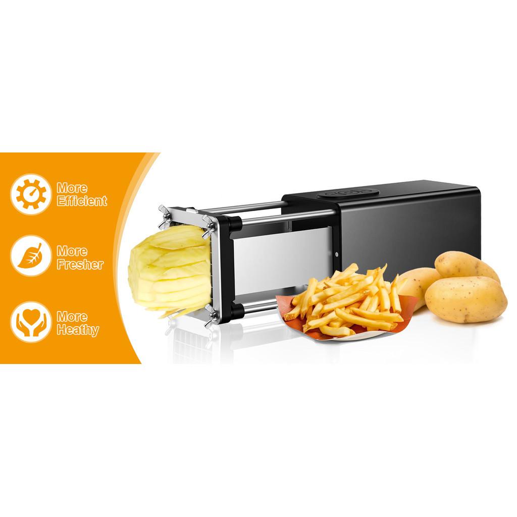 Multi Functional Food Chopper Professional Commercial Potato Slicer Stainless Steel Electric French Fry Cutter