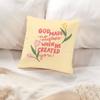 Verse Of The Christian Bible Jesus Pillow Case Cushion Cover Soft Cute Pillow Case For Car Sofa Pillowcase Polyester With Zipper