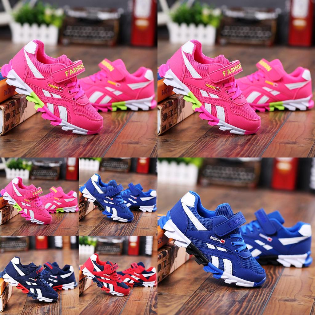 High-quality Breathable Kid Children Sport Shoes Casual Rubber Sole Sneakers