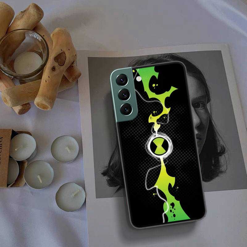 Ben Cartoon 10 Phone Case For Samsung Galaxy S22 S25 Ultra S21 S10 Plus S26 Edge S20 S23 S24 FE Cover Silicone Soft TPU Clea