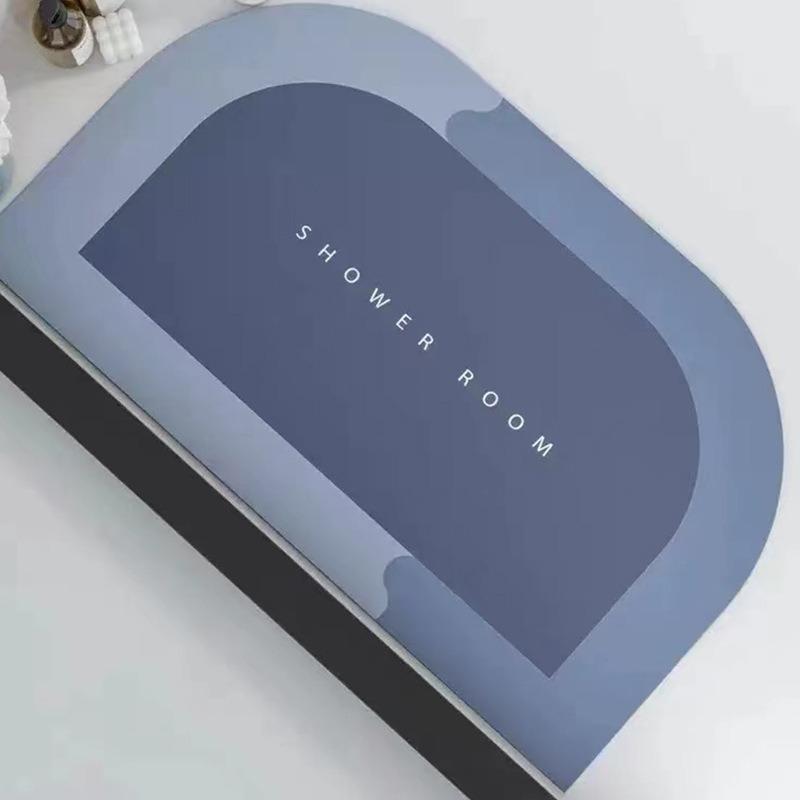 A Non-slip Bath Mat, Ultra-absorbent and Quick-drying Soft Shower Floor Mat, Machine Washable, Suitable for Bathrooms and Bedrooms, Home Bathroom Rugs