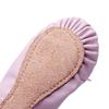 Scarpette da ballo per bambina, morbide in pelle, ballerine, suola intera, allacciate, per yoga, ginnastica, ragazzi, prove sul palco, scarpette da ballerina
