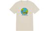 Vans Artist Collaboration Drop Shoulder Sleeve T Shirt Women's Oat VN0A7TQ32N1
