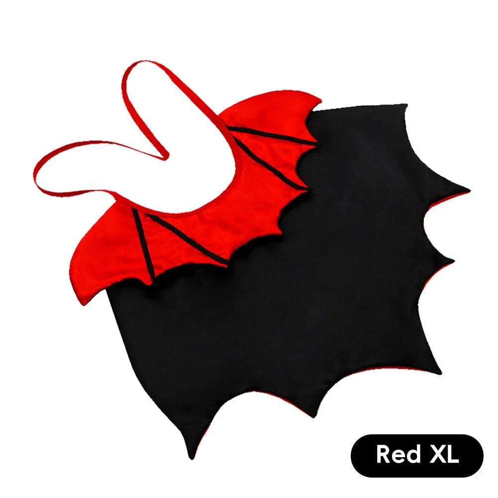 Coole Fledermaus-Verwandlung Halloween Haustierkostüm Stehkragen Bequemer Katzen-Cosplay-Umhang Schleife Einfach Anzuziehen Kätzchenkleid Party