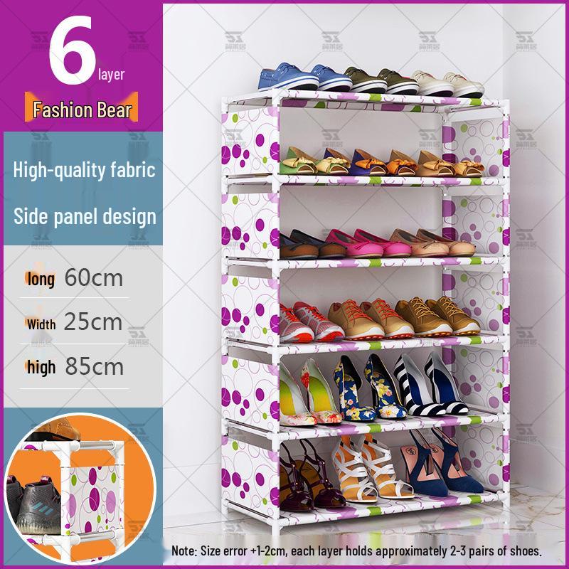 Skohylla: Flerskiktad, dammtät, ekonomisk skoskåp för studenthemmet eller hemmet