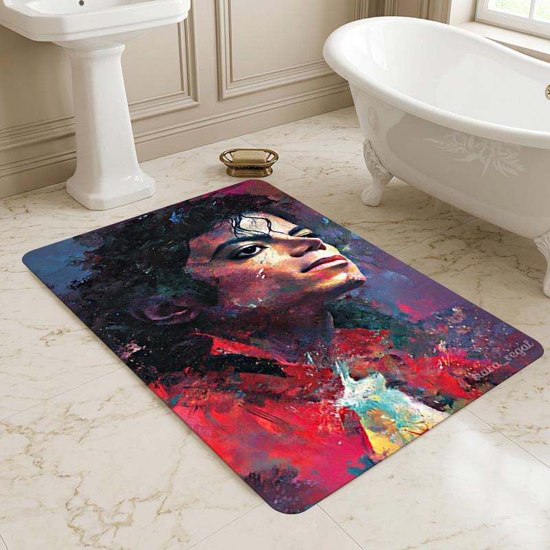 Tapis de salon antidérapant Légende Moonwalk Tapis doux pour chambre à coucher Salle de jeux Salle de jeux Canapé Bureau Décoration intérieure Paillasson