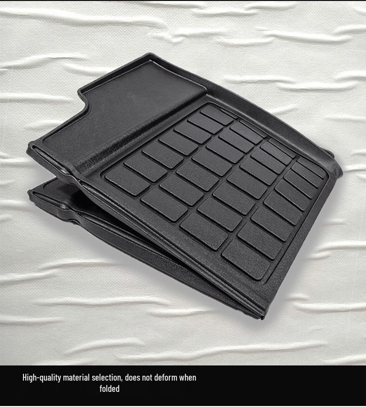 25-Year Tesla Model 3/Y Front & Rear Trunk Mats - Waterproof TPE Upper & Lower Compartment Liners