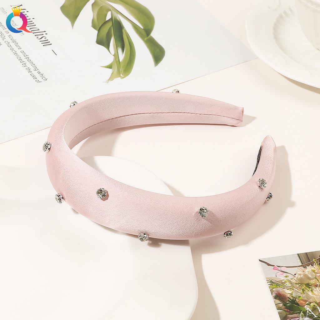 Solid Color Wide Hair Hoop Hairbands for Women Fashion Hair Accessories Hair Bands Girls Cute Sponge Headbands Headwear Headwrap