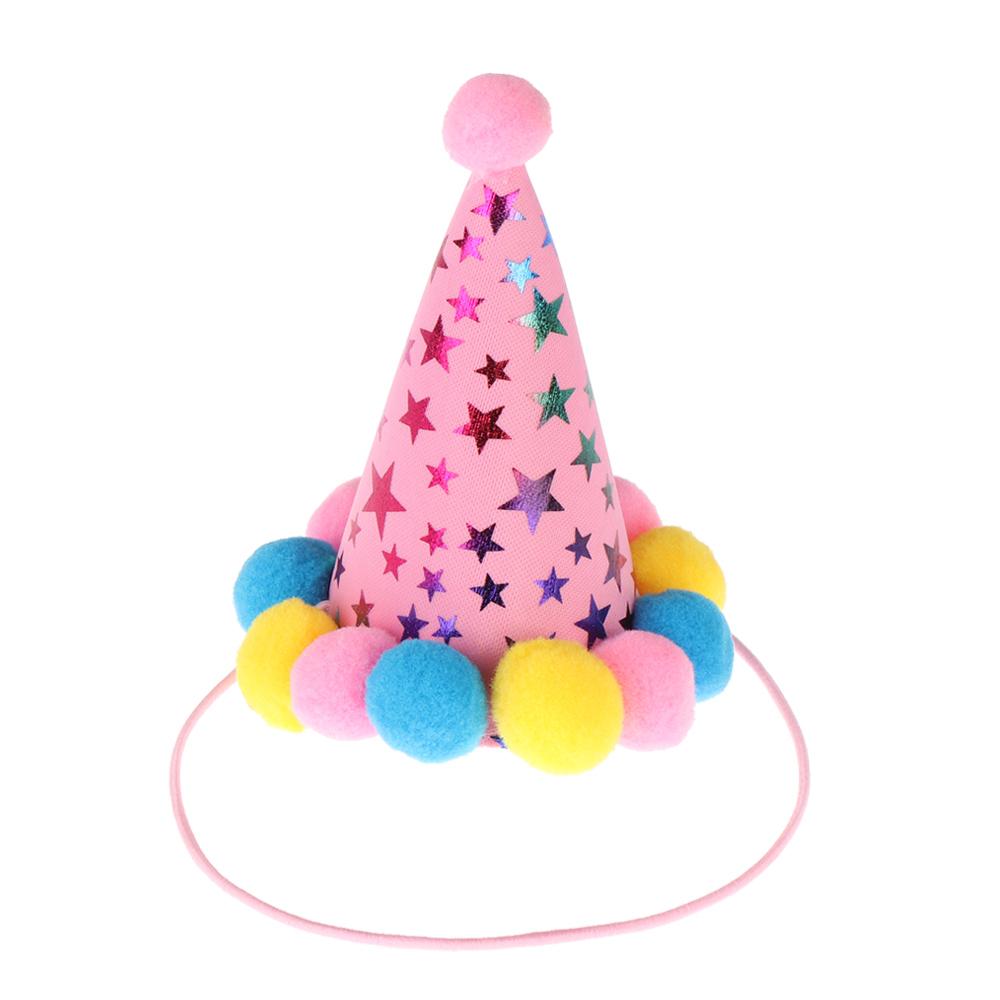 1 Set Cute Pet Caps Triangle Bibs Sequin Design Headwear Cap Hat Cat Dog Birthday Costume Pets Accessories