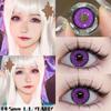 Eyeshare Colored Contact Lenses Halloween Red Contacts Crazy Cosplay Cosmetic Blue Contact Lens for Anime Accessories Yearly Use Lenses
