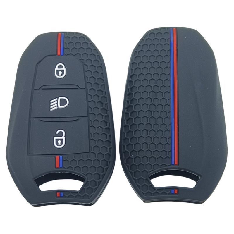Soft Silicone Protective Cover for Peugeot 4008, Citroen Versailles C5X, Fiat, Opel Key